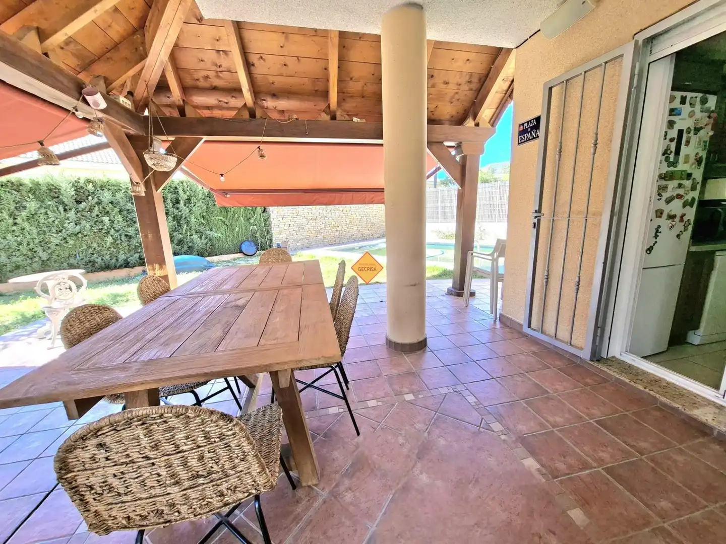 Terraza de Casa o chalet en venta en Paterna con Aire acondicionado, Calefacción y Jardín privado