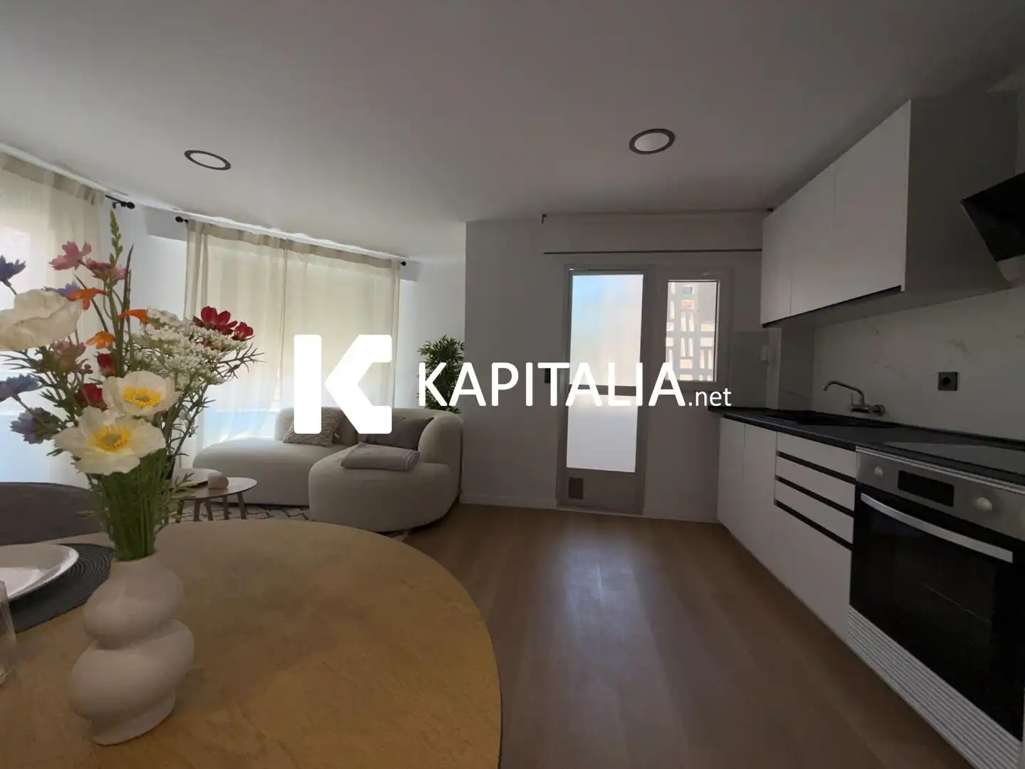 Cocina de Piso en venta en Ontinyent con Aire acondicionado, Parquet y Balcón