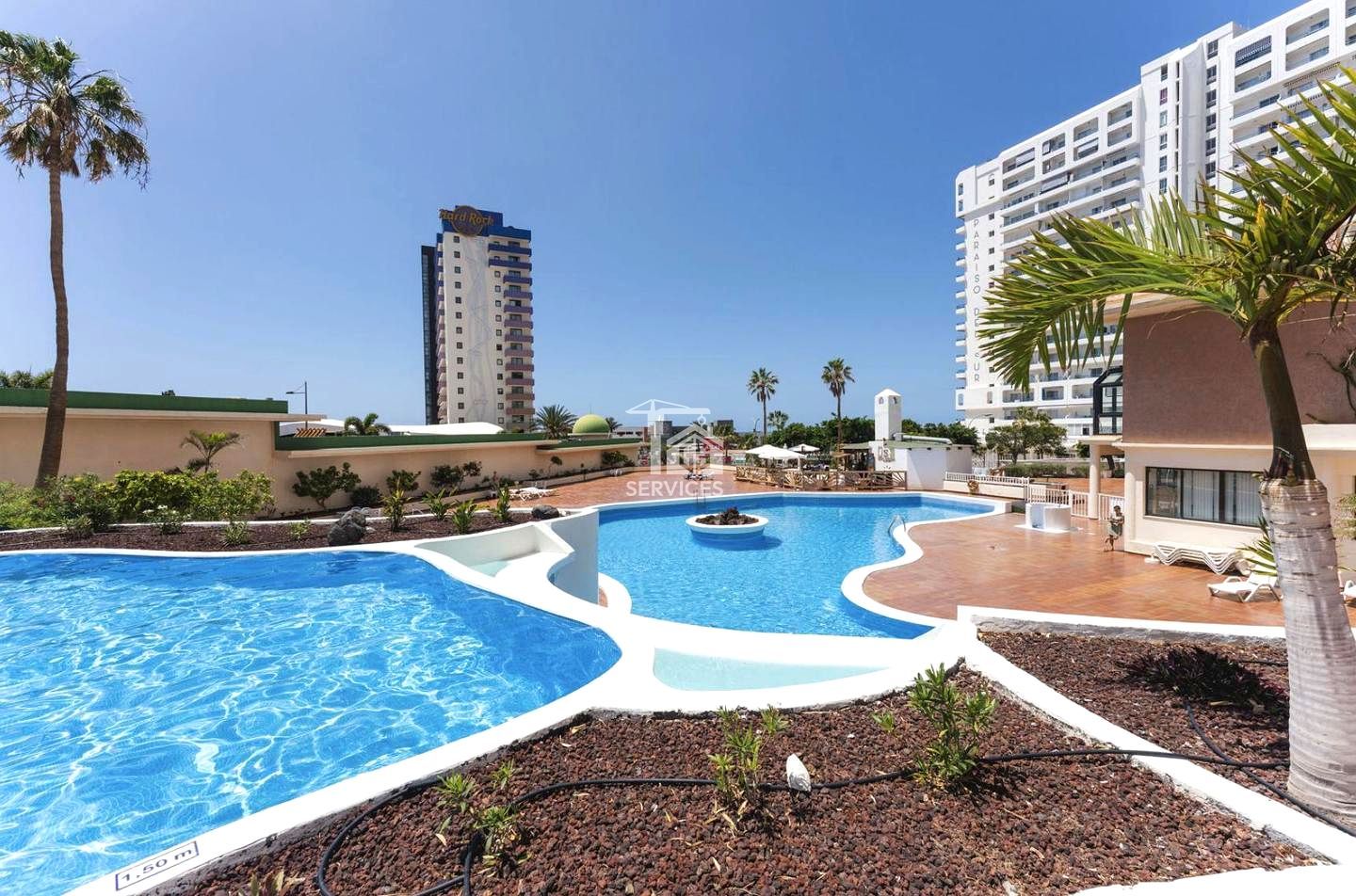 Piscina de Pis en venda en Adeje amb Aire condicionat, Terrassa i Moblat