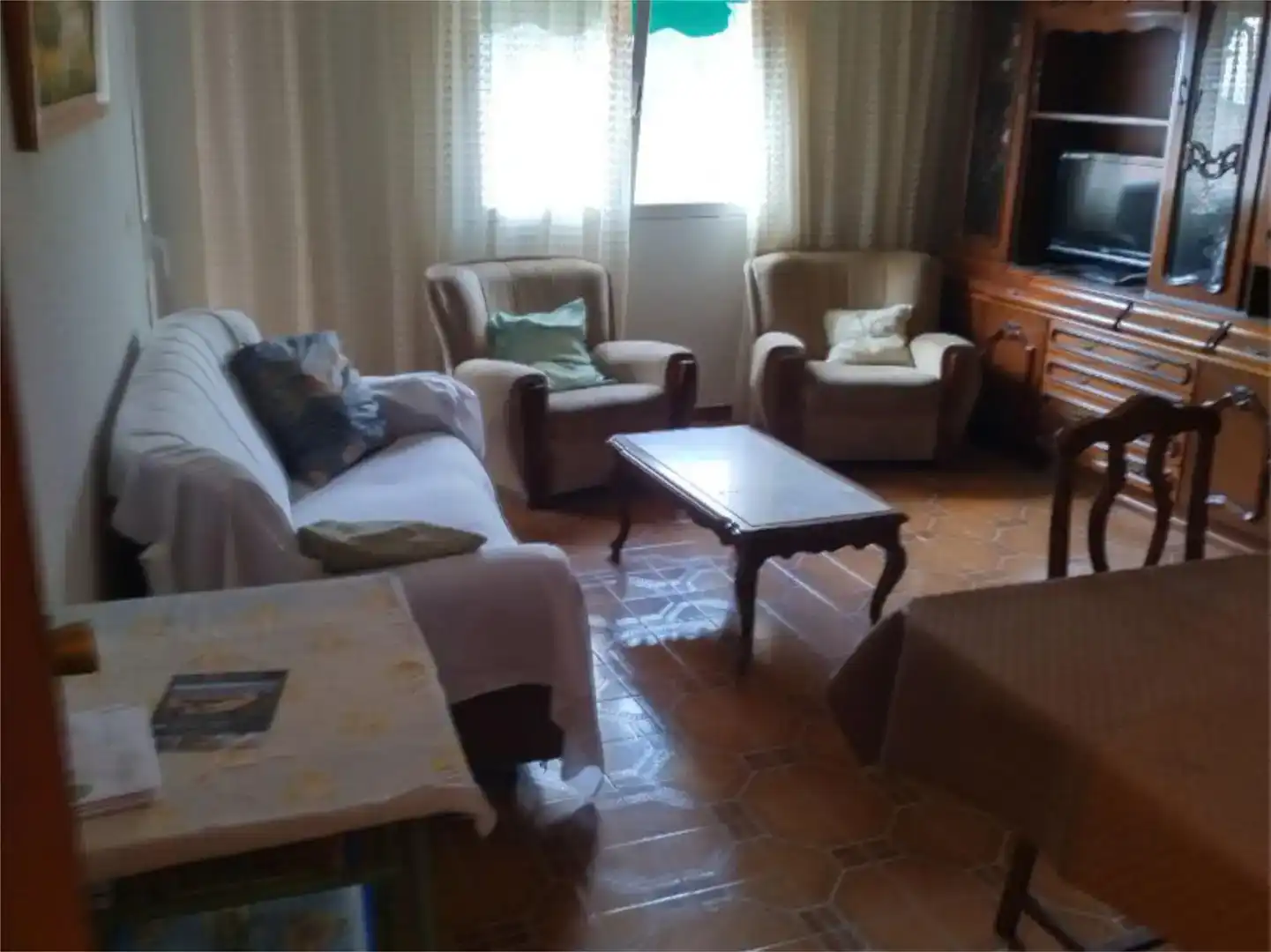 Living room of Flat for sale in Mijares  with Storage room and Furnished