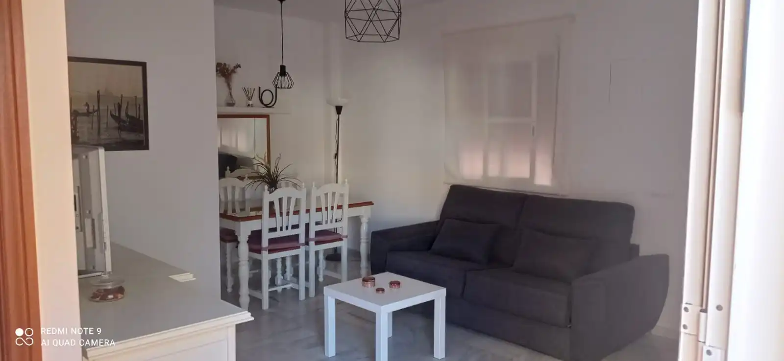 Sala de estar de Piso de alquiler en Sanlúcar de Barrameda con Aire acondicionado, Calefacción y Terraza