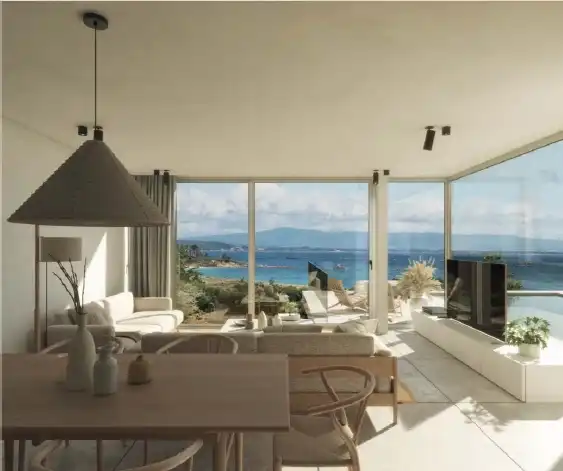 Sala d'estar de Casa o xalet en venda en Ribeira amb Aire condicionat, Calefacció i Jardí privat