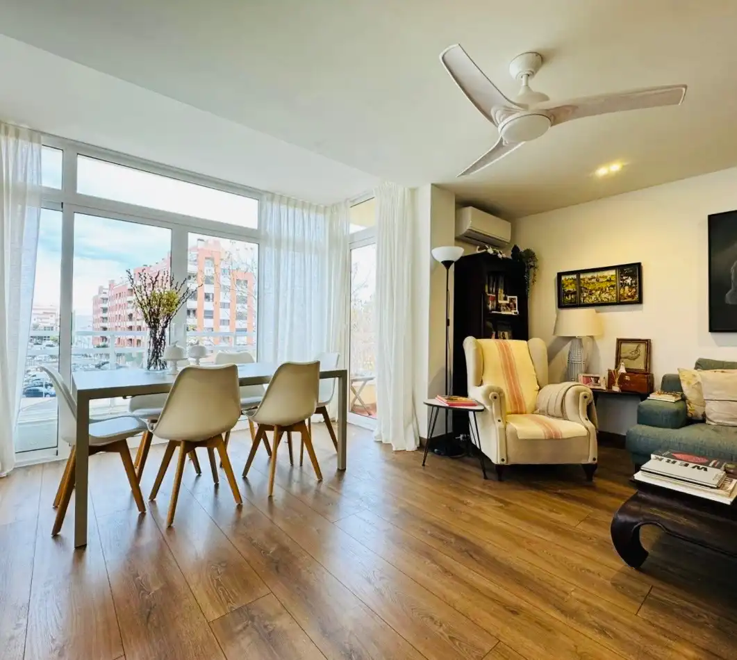 Living room of Flat for sale in Jávea / Xàbia  with Air Conditioner, Heating and Terrace