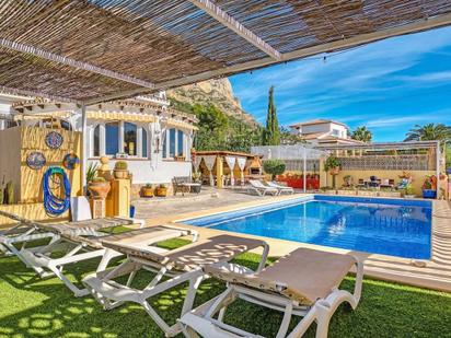 Garden of House or chalet for sale in Jávea / Xàbia  with Air Conditioner, Heating and Private garden