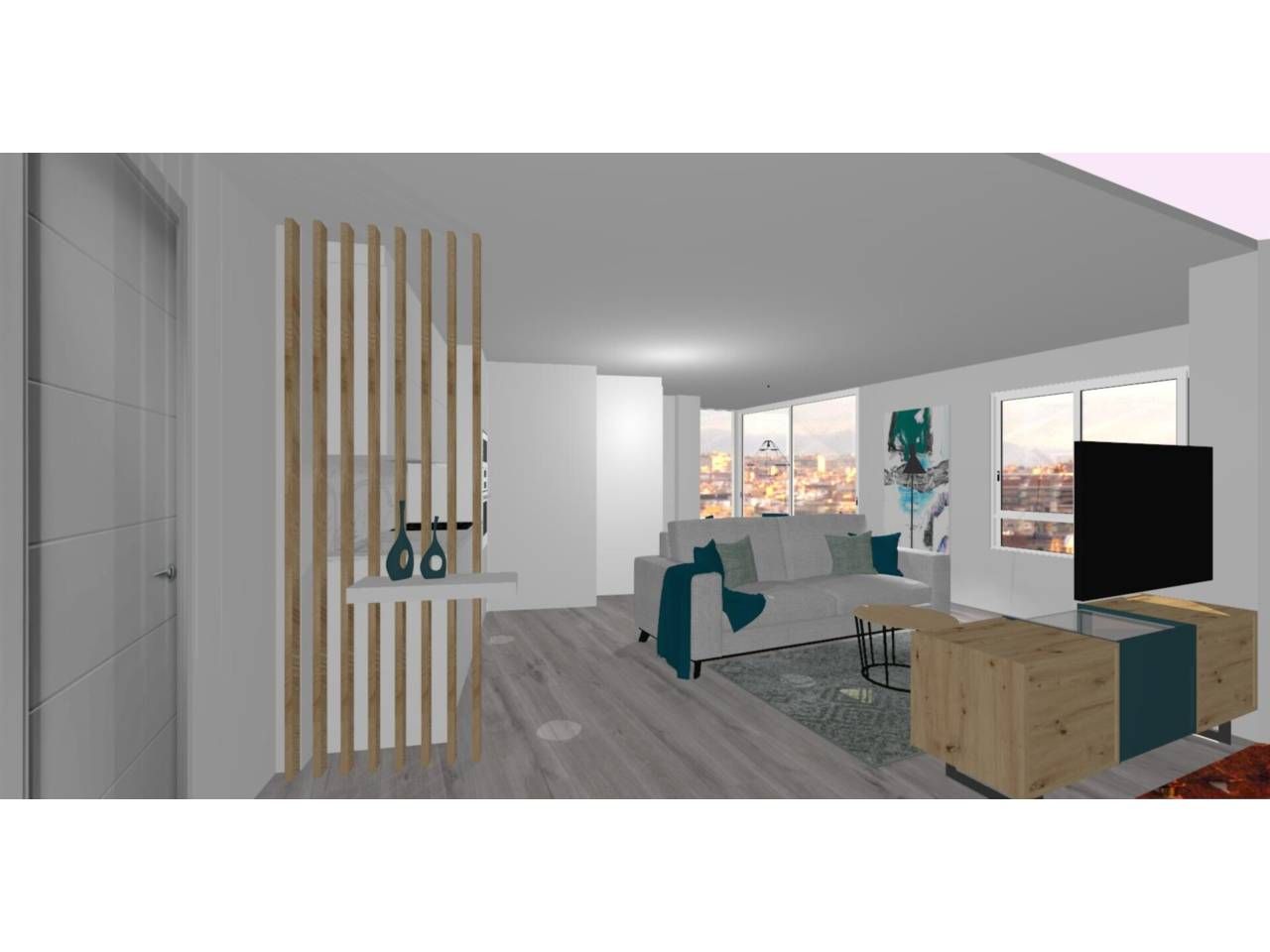 Living room of Flat for sale in Ourense Capital   with Heating and Terrace