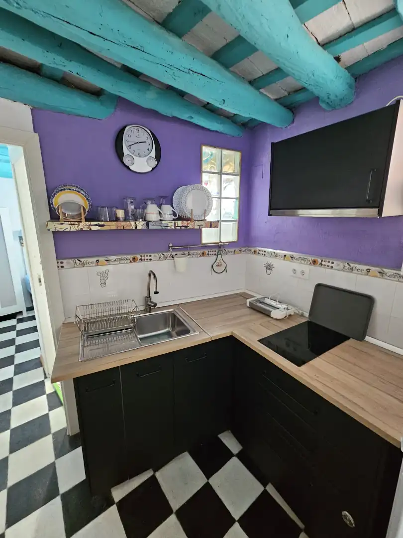 Cuina de Apartament en venda en Vejer de la Frontera amb Moblat, Forn i Rentadora