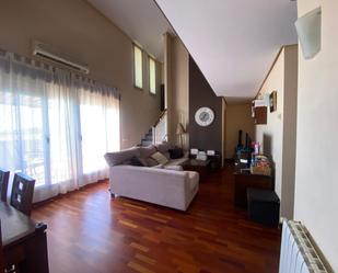 Living room of Attic for sale in Cáceres Capital  with Air Conditioner, Terrace and Balcony