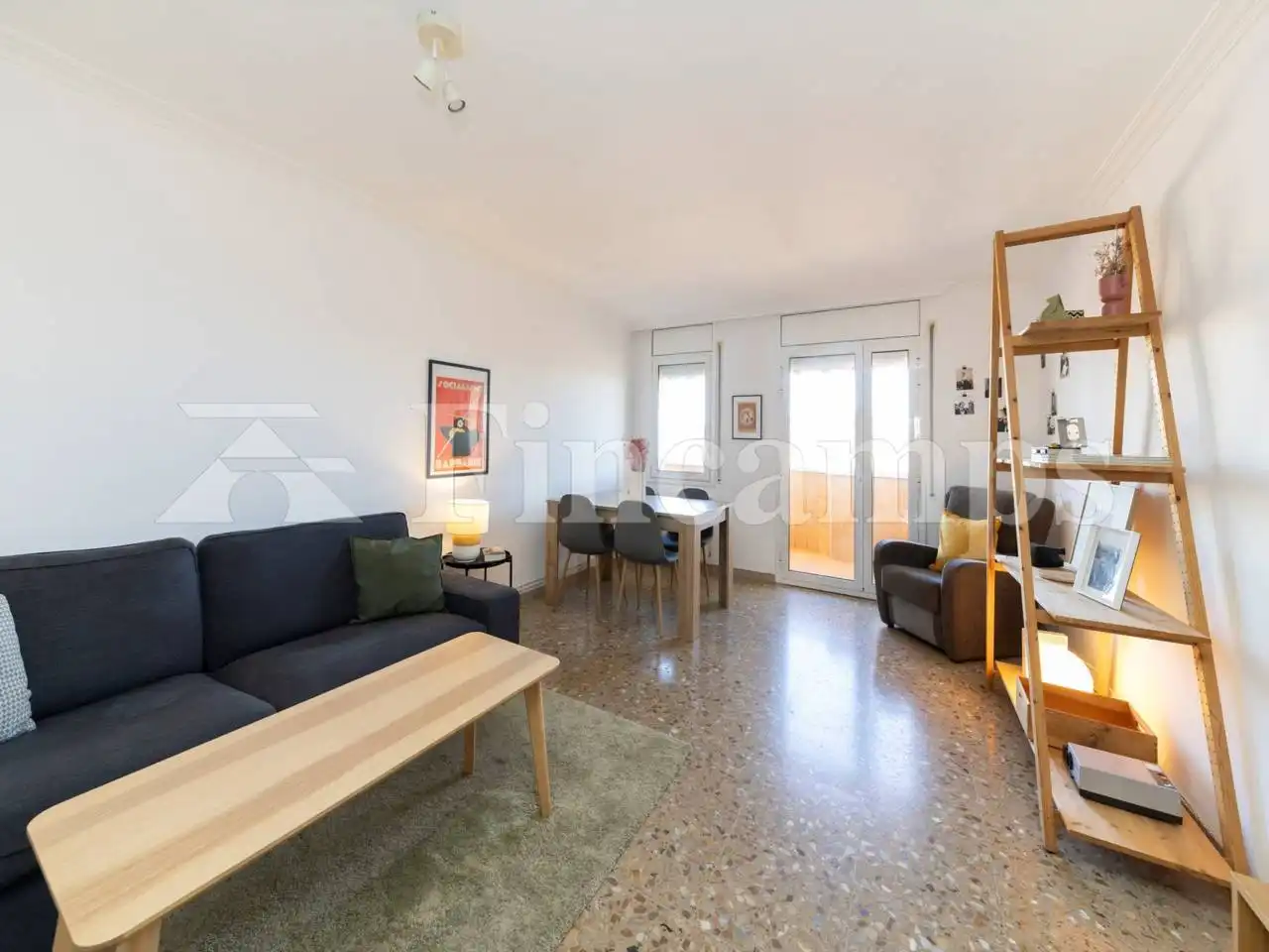 Wohnzimmer von Wohnung zum Verkauf in Sabadell mit Heizung, Terrasse und Balkon