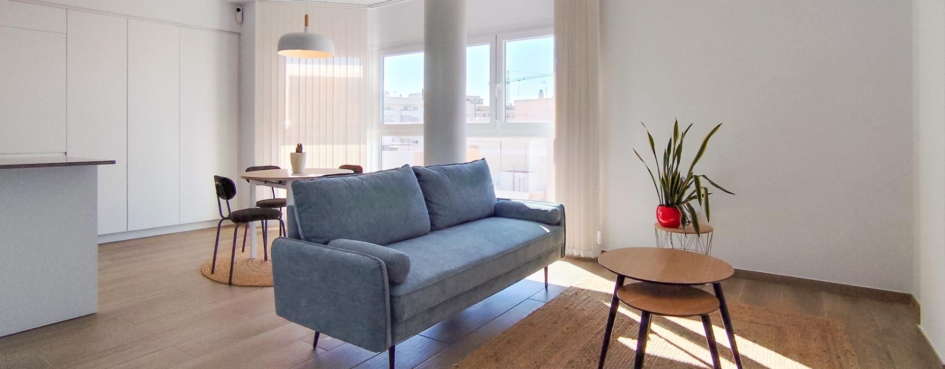 Living room of Flat for sale in Sant Joan d'Alacant  with Heating, Private garden and Storage room