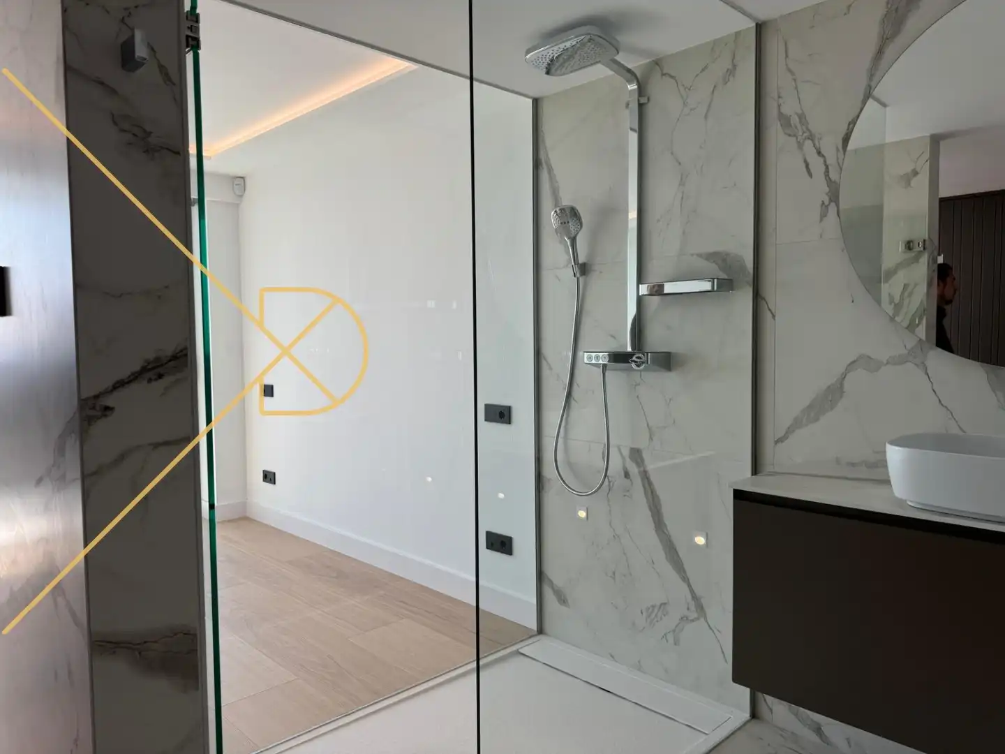 Baño de Casa o chalet en venta en Barcelona con Aire acondicionado, Calefacción y Jardín privado