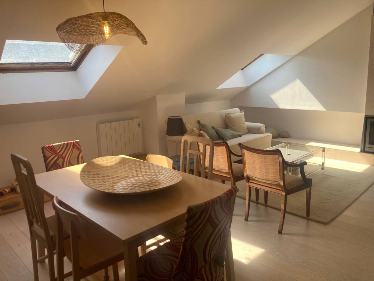 Dining room of Flat to rent in León Capital   with Heating