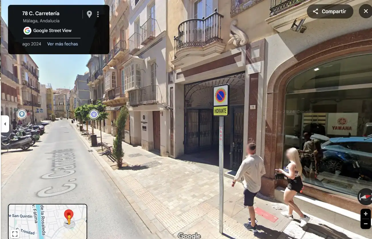 Garaje de alquiler en Calle Carretería, 77, La Goleta - San Felipe Neri