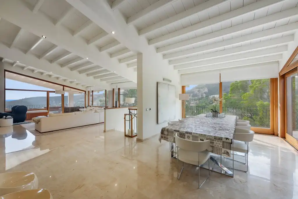 Esszimmer von Haus oder Chalet zur Miete in  Palma de Mallorca mit Klimaanlage, Privatgarten und Terrasse