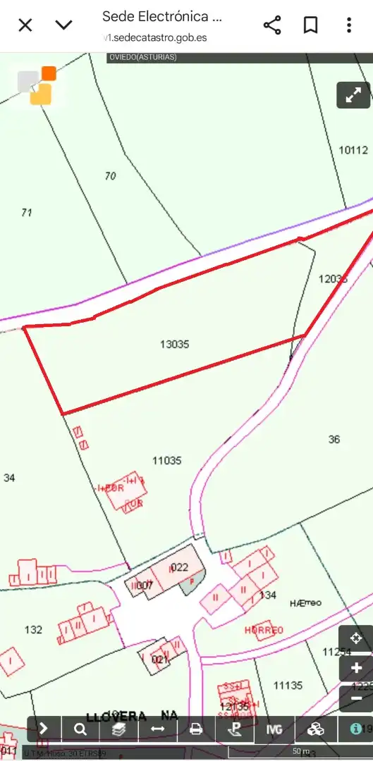 Terreny residencial en venda a Lugar Llovera 17A
