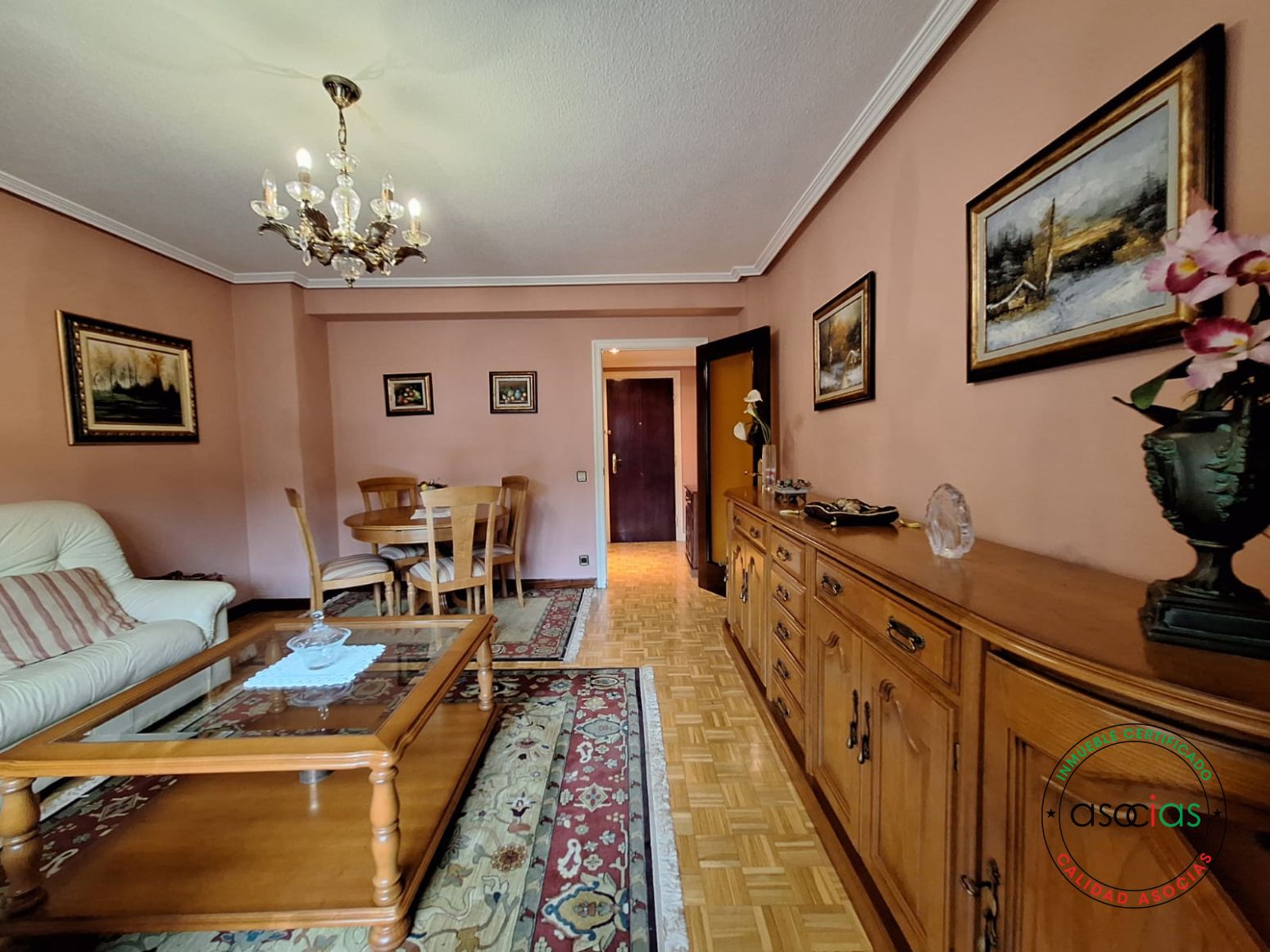 Sala d'estar de Pis en venda en Gijón  amb Calefacció