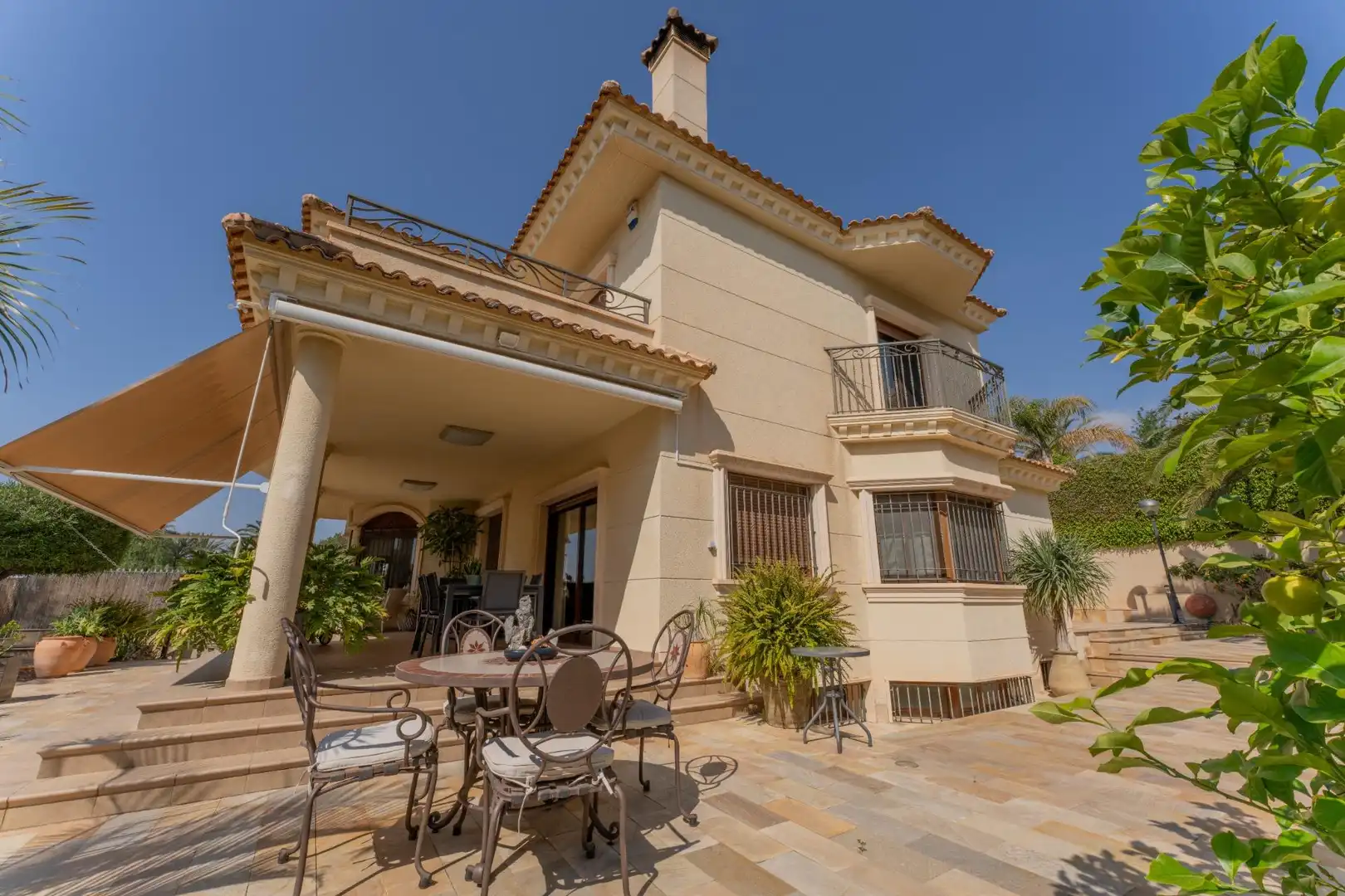 Exterior view of Houses for sale in Elche / Elx  with Air Conditioner, Heating and Private garden