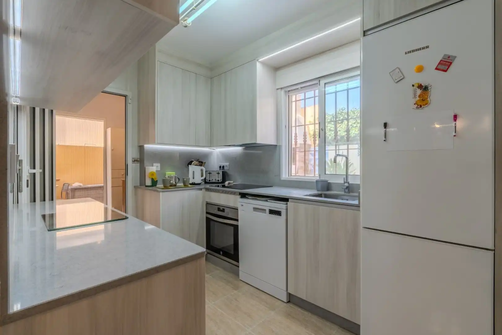 Cocina de Casa adosada en venta en Mazarrón con Jardín privado, Terraza y Balcón