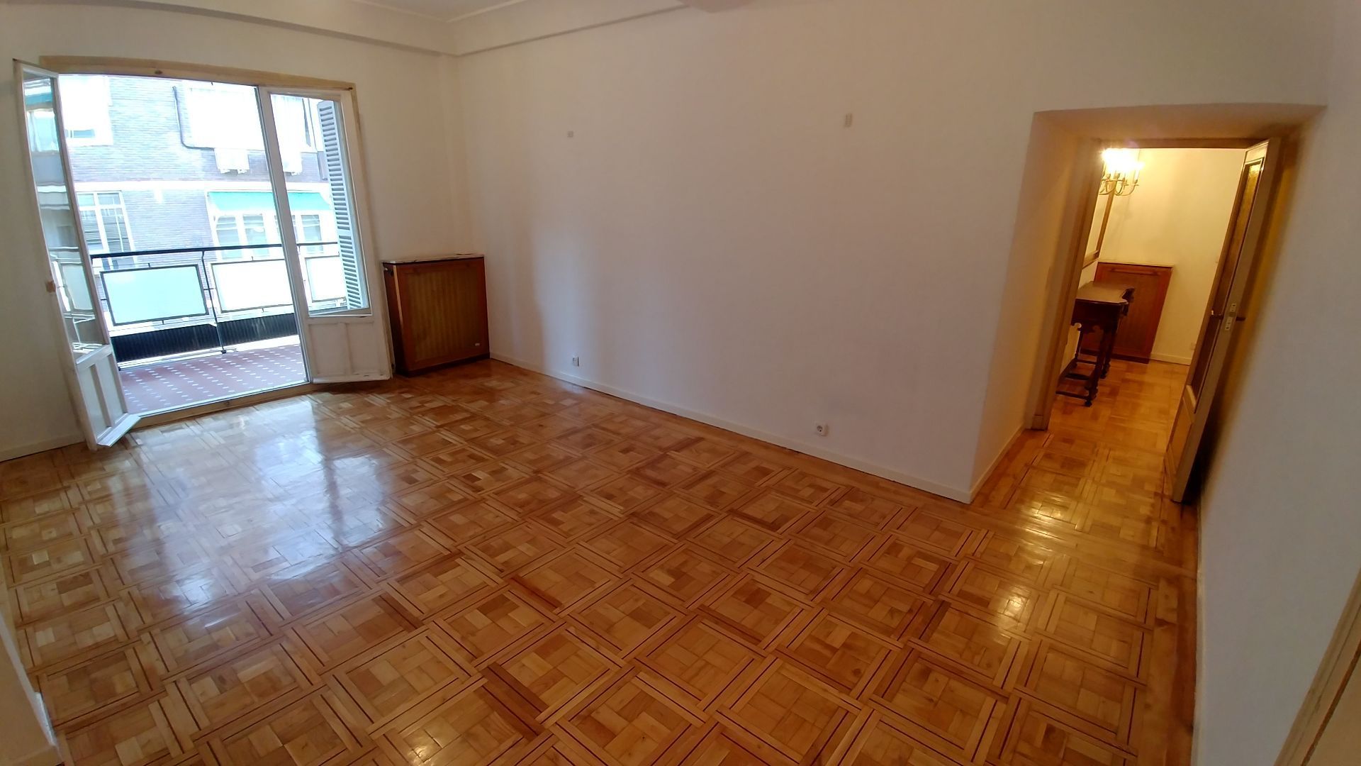 Sala d'estar de Pis de lloguer en  Madrid Capital amb Calefacció i Terrassa