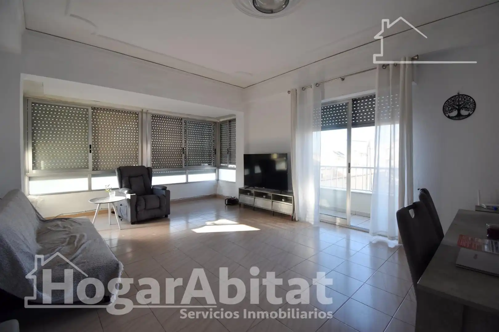 Sala d'estar de Pis en venda en Bellreguard amb Terrassa, Traster i Moblat