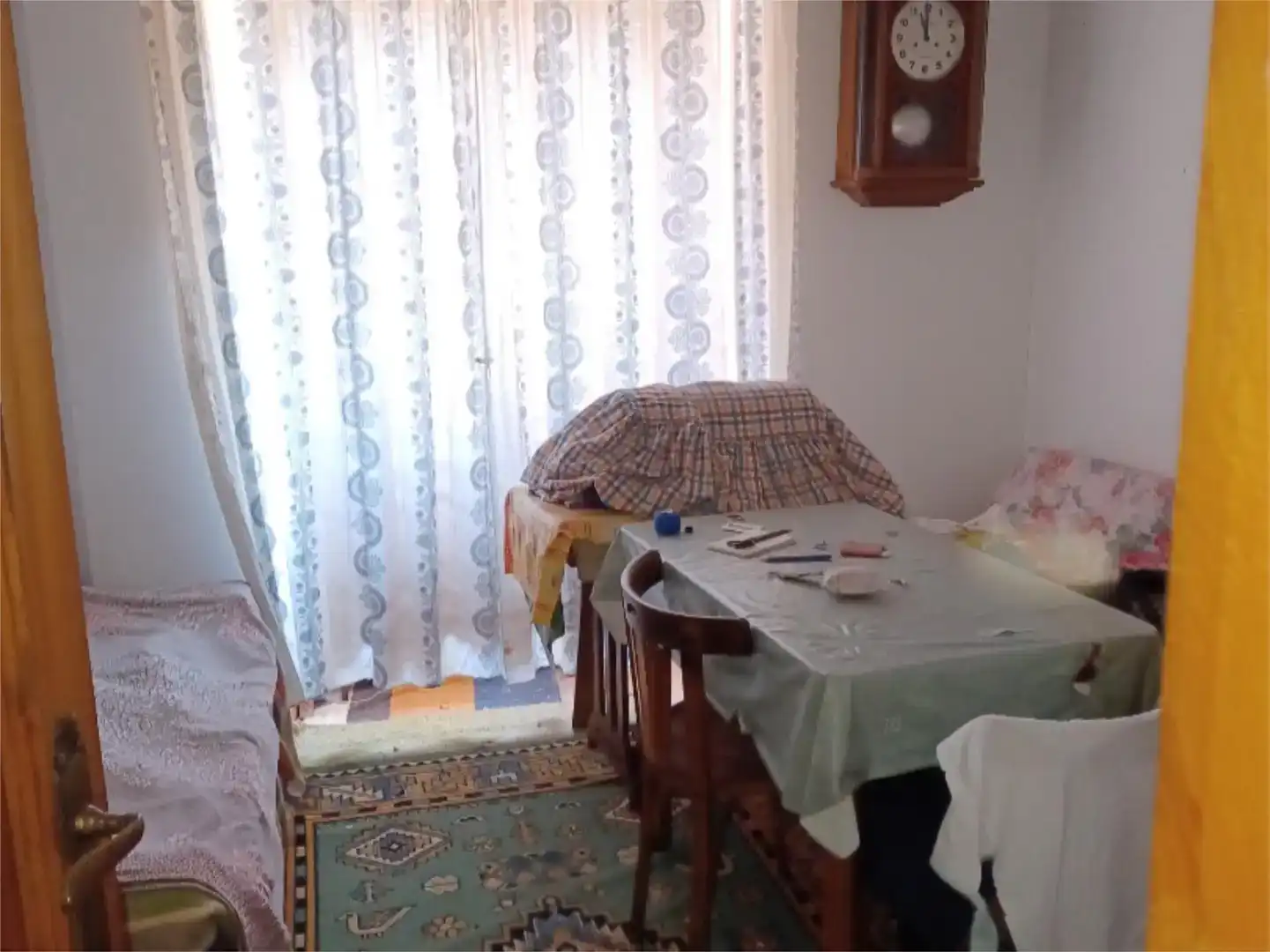Menjador de Casa adosada en venda en A Fonsagrada  amb Parquet i Moblat