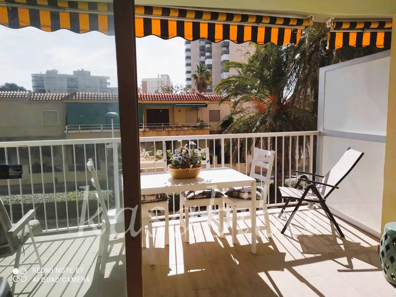 Balcony of Flat for sale in Sueca  with Air Conditioner, Terrace and Community pool