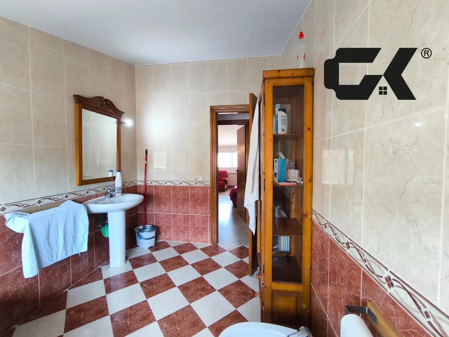 Badezimmer von Haus oder Chalet zum Verkauf in Lorca mit Heizung und Abstellraum