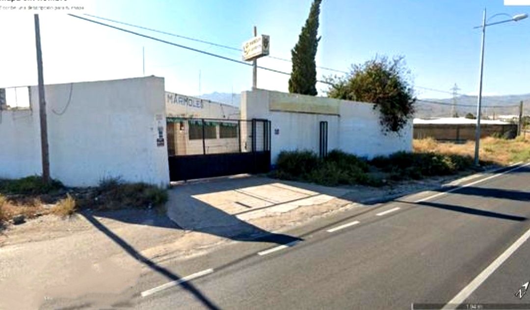 Vista exterior de Nau industrial en venda en La Mojonera