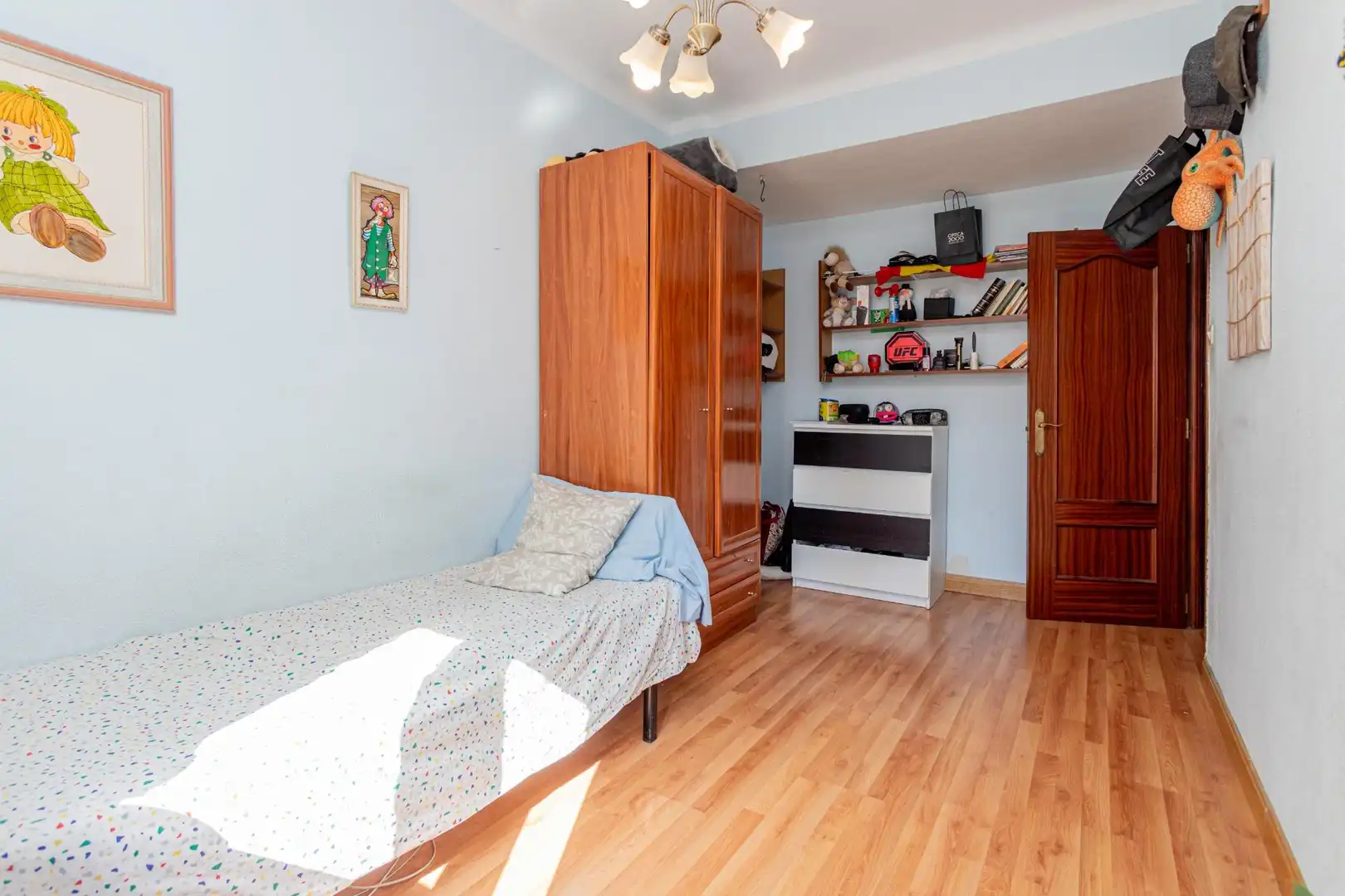 Bedroom of Flat for sale in Madrid  with Heating