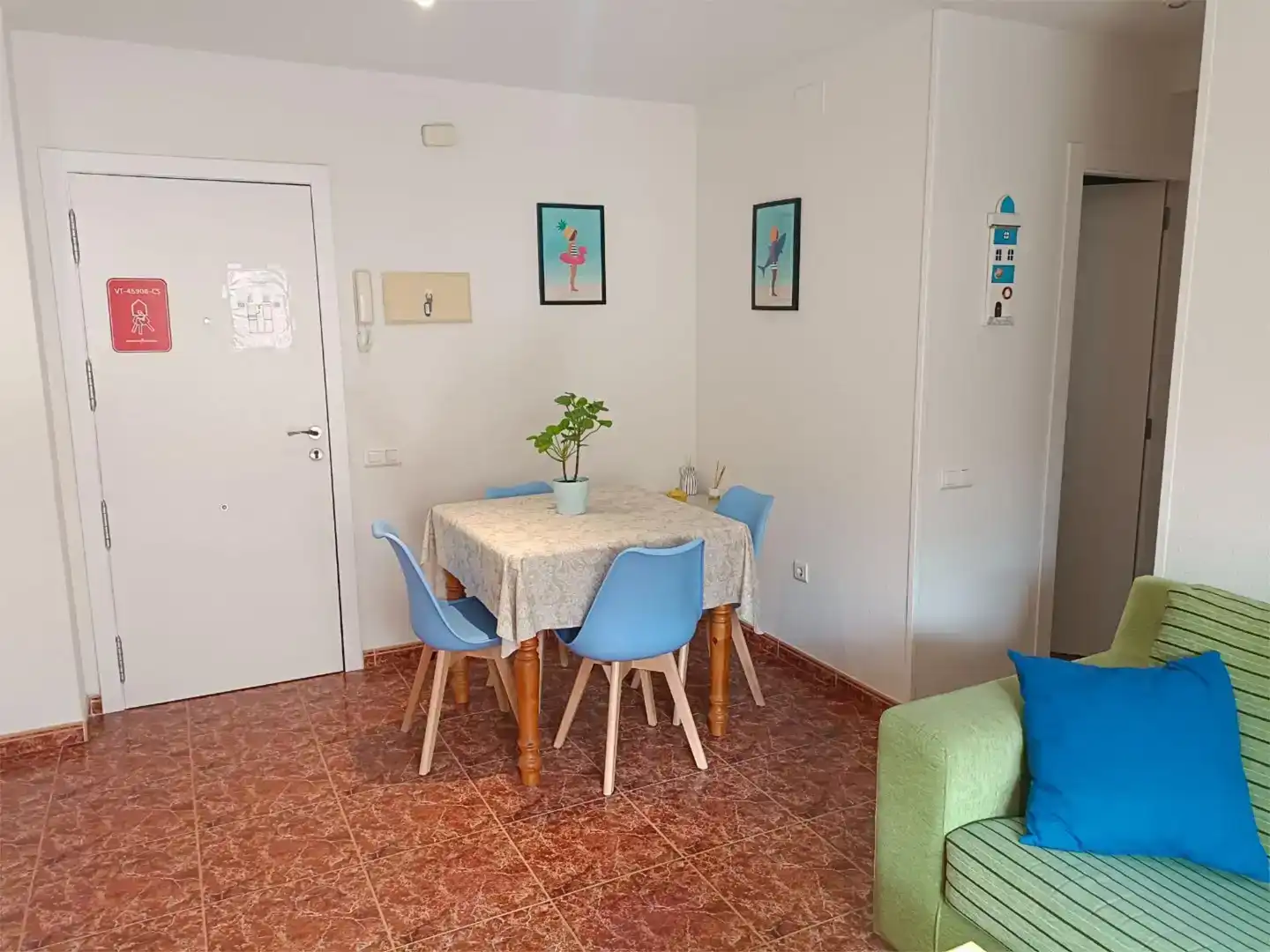 Comedor de Piso de alquiler en Playa Morro de Gos