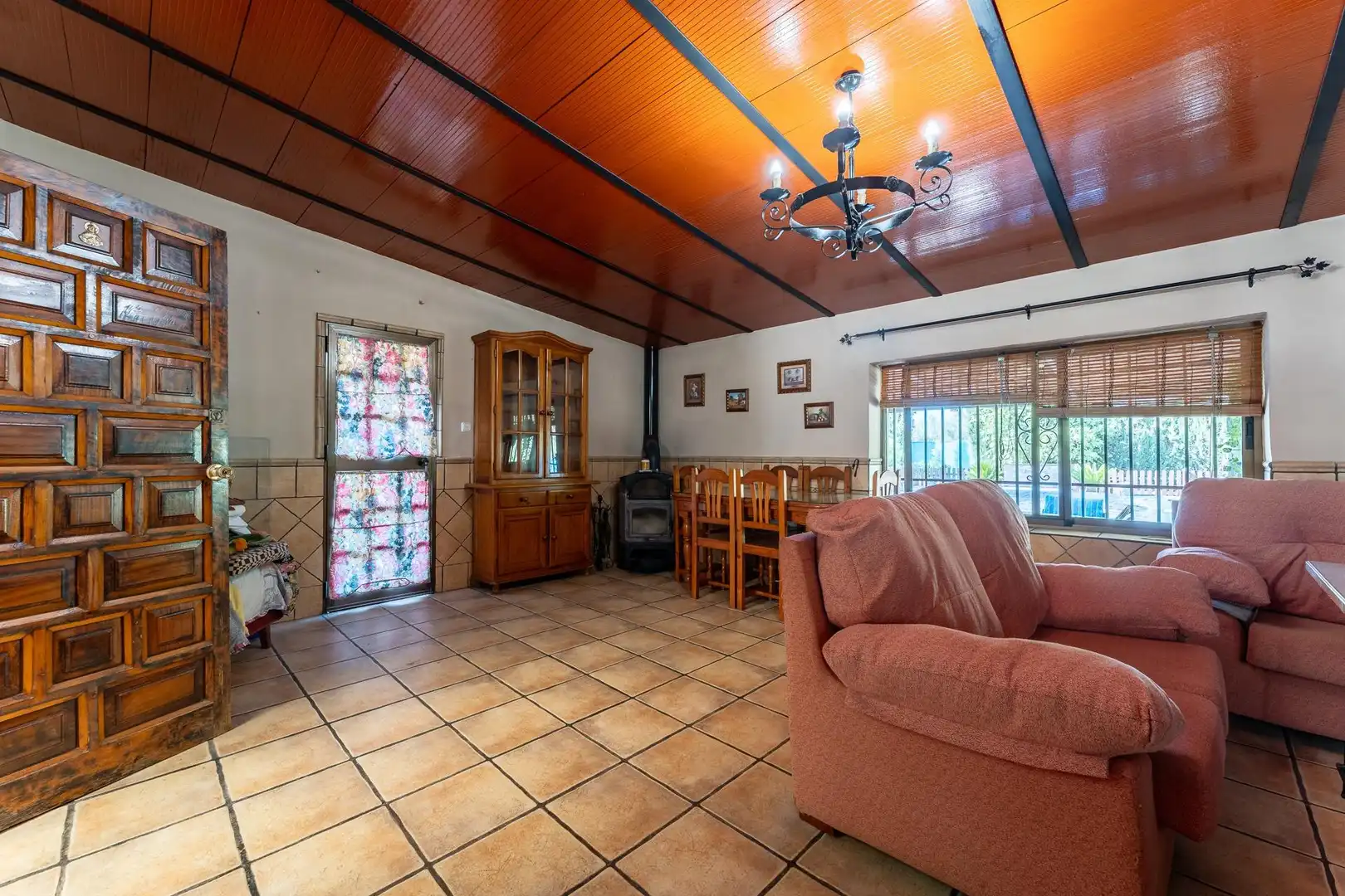 Sala de estar de Casa o chalet en venta en Antequera con Jardín privado y Piscina