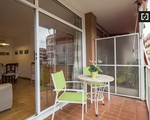Terrassa de Pis de lloguer en  Barcelona Capital amb Aire condicionat, Calefacció i Moblat