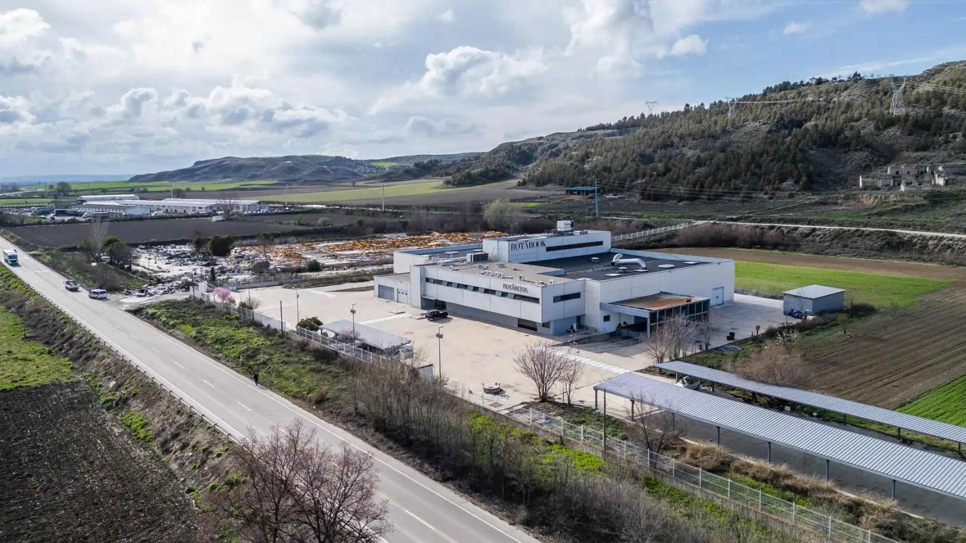 Exterior view of Industrial buildings for sale in Añover de Tajo