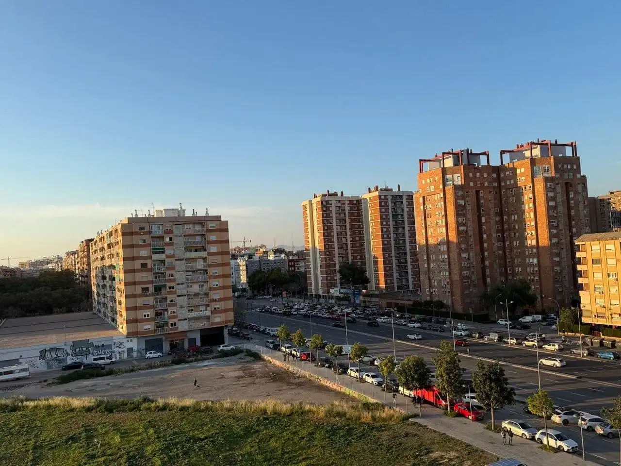 Vista exterior de Apartamento en venta en Valencia con Aire acondicionado y Terraza