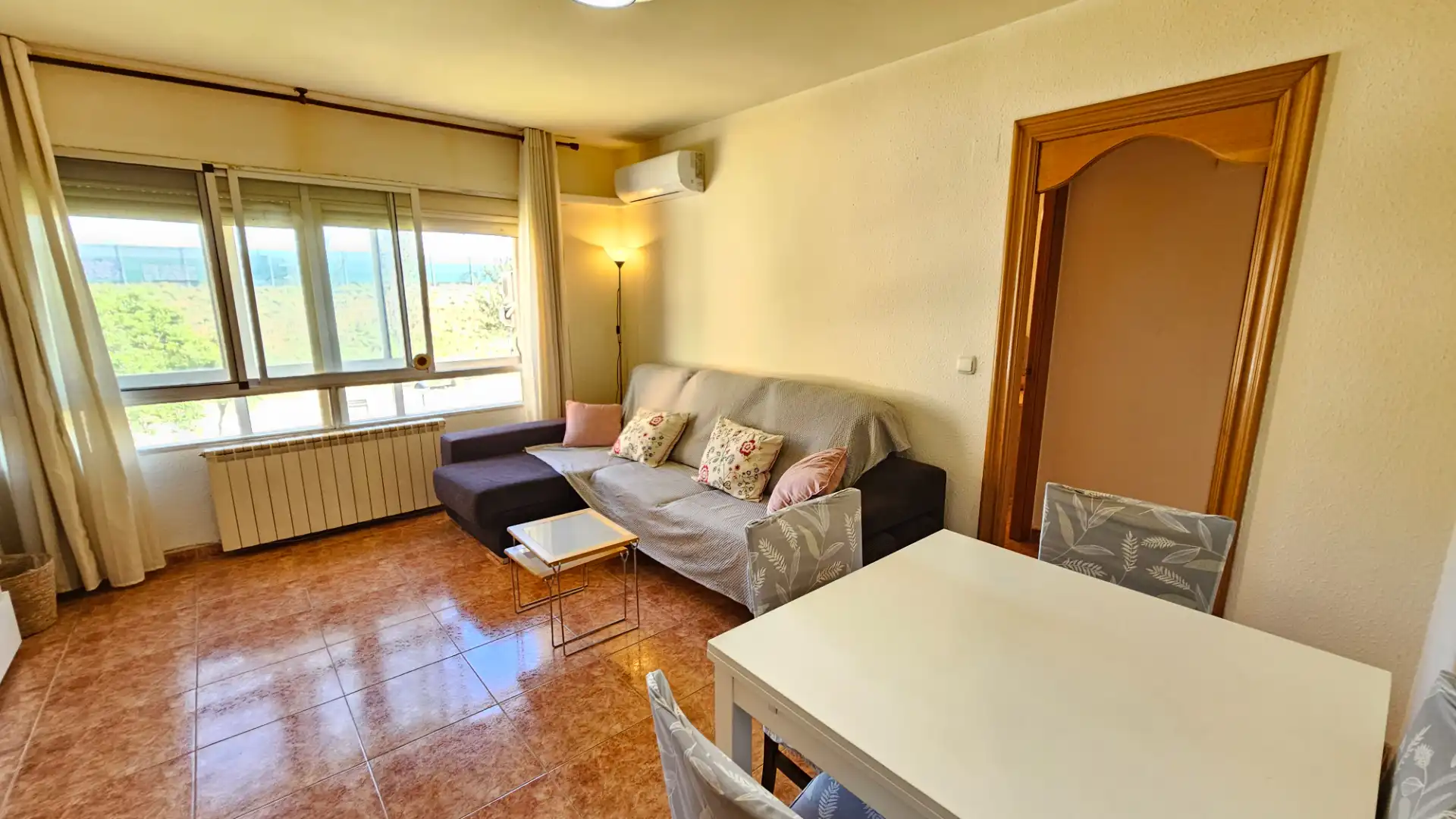 Sala de estar de Piso en venta en Zaragoza con Aire acondicionado, Calefacción y Terraza