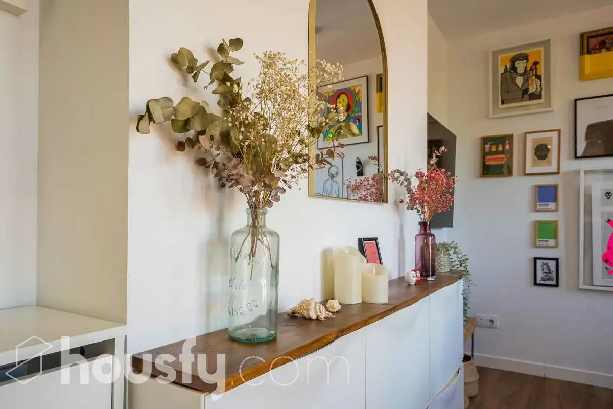 Sala d'estar de Pis en venda en Madrid amb Aire condicionat, Calefacció i Terrassa
