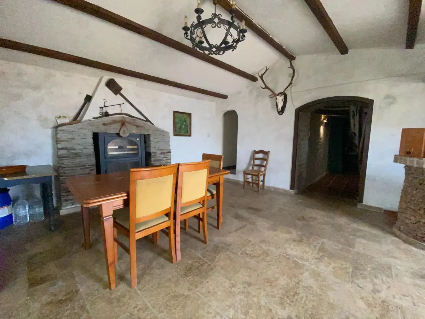Menjador de Finca rústica en venda en Las Tres Villas amb Moblat