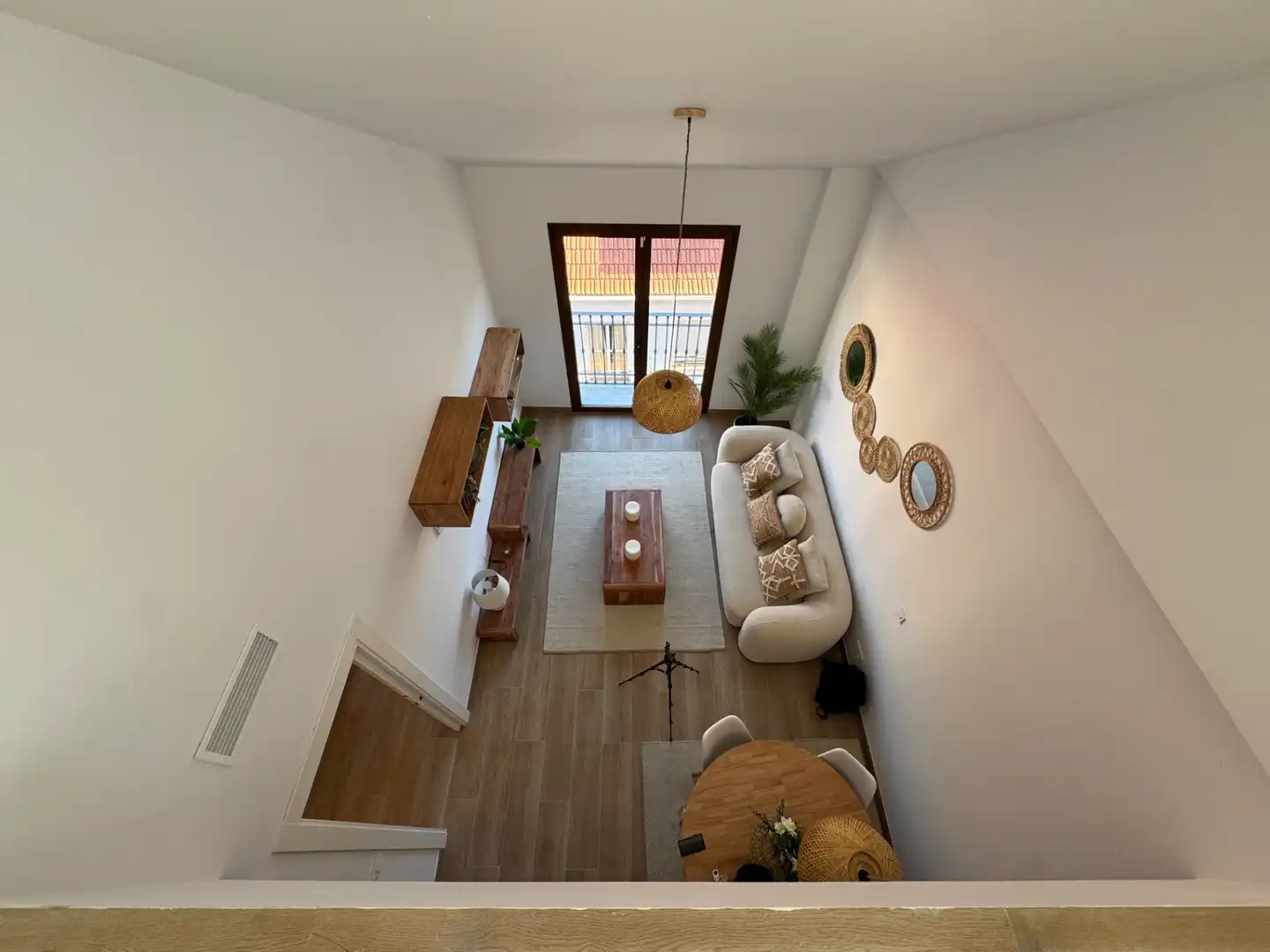 Sala de estar de Ático en venta en Málaga con Aire acondicionado, Terraza y Amueblado