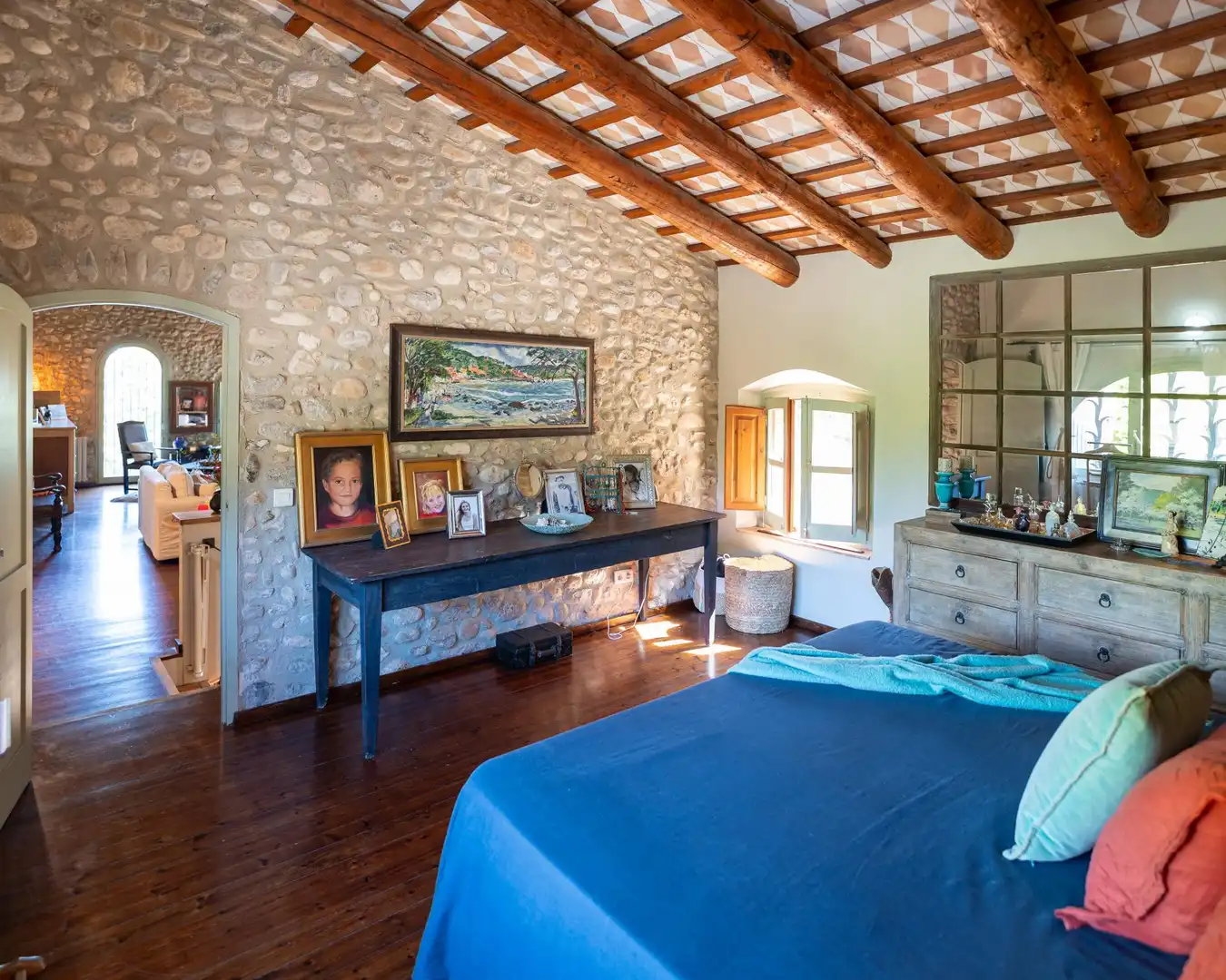 Habitación de Finca rústica en venta en Esponellà con Calefacción, Jardín privado y Terraza
