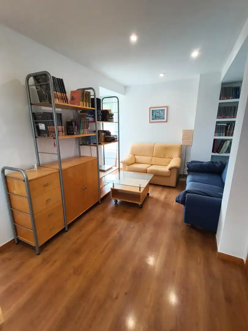 Sala d'estar de Àtic en venda en Burgos amb Calefacció i Moblat