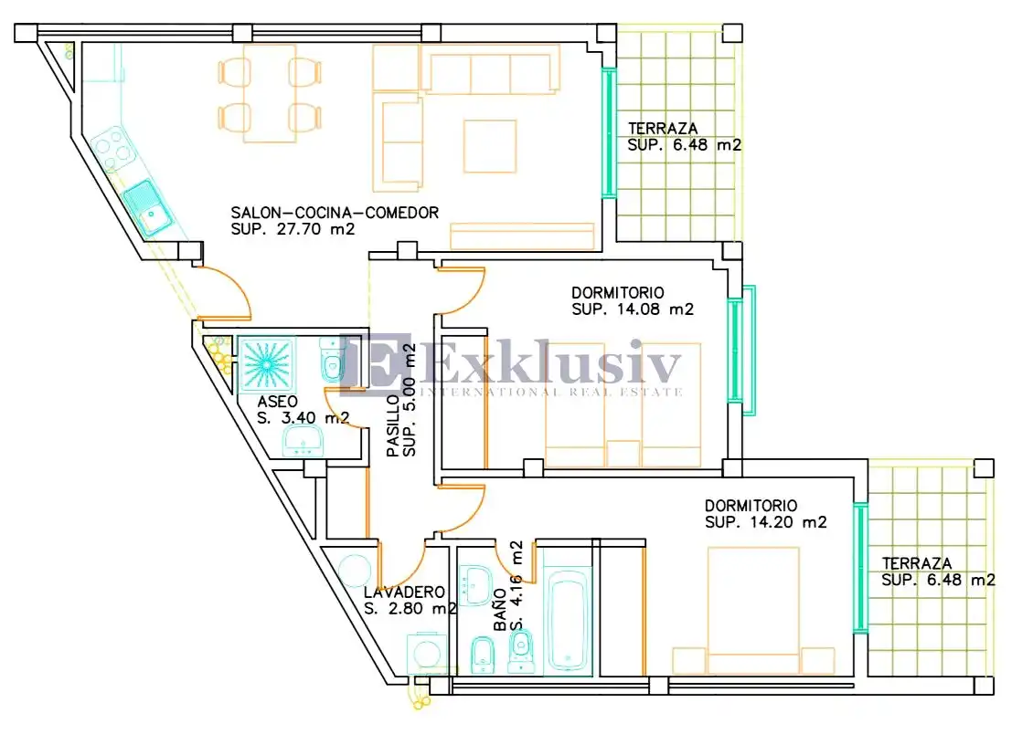 Wohnung zum Verkauf in Granadilla de Abona mit Terrasse, Möbliert und Gemeinschaftspool