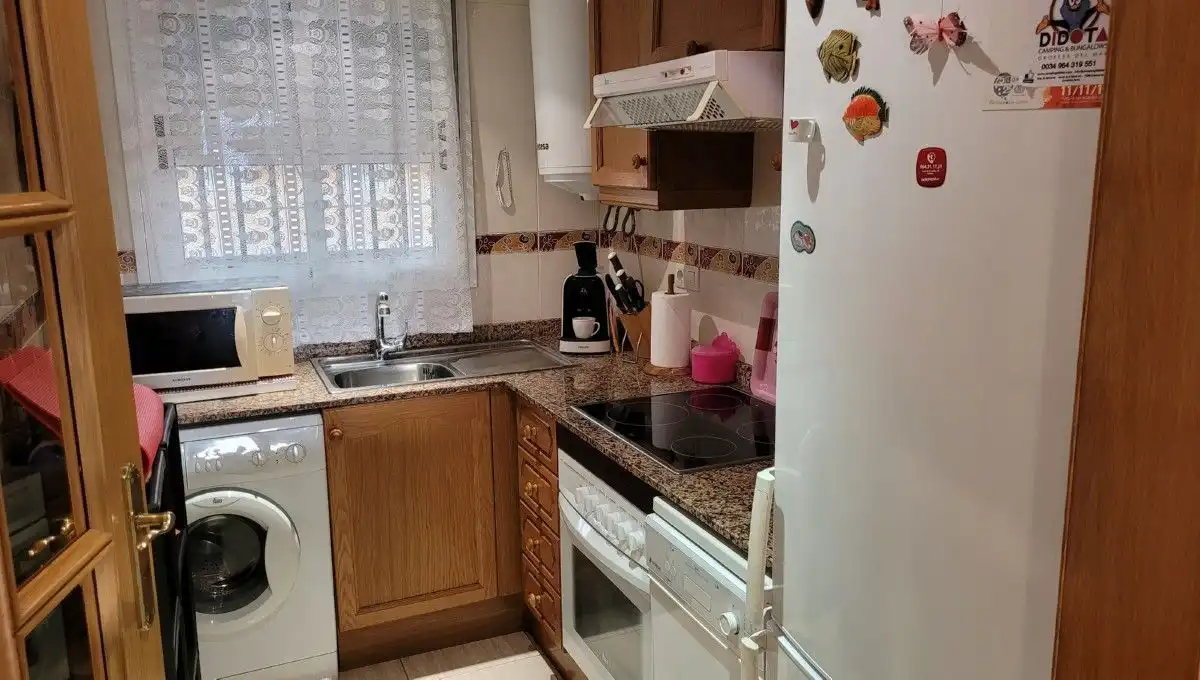 Cocina de Apartamento en venta en Oropesa del Mar / Orpesa con Aire acondicionado, Calefacción y Terraza