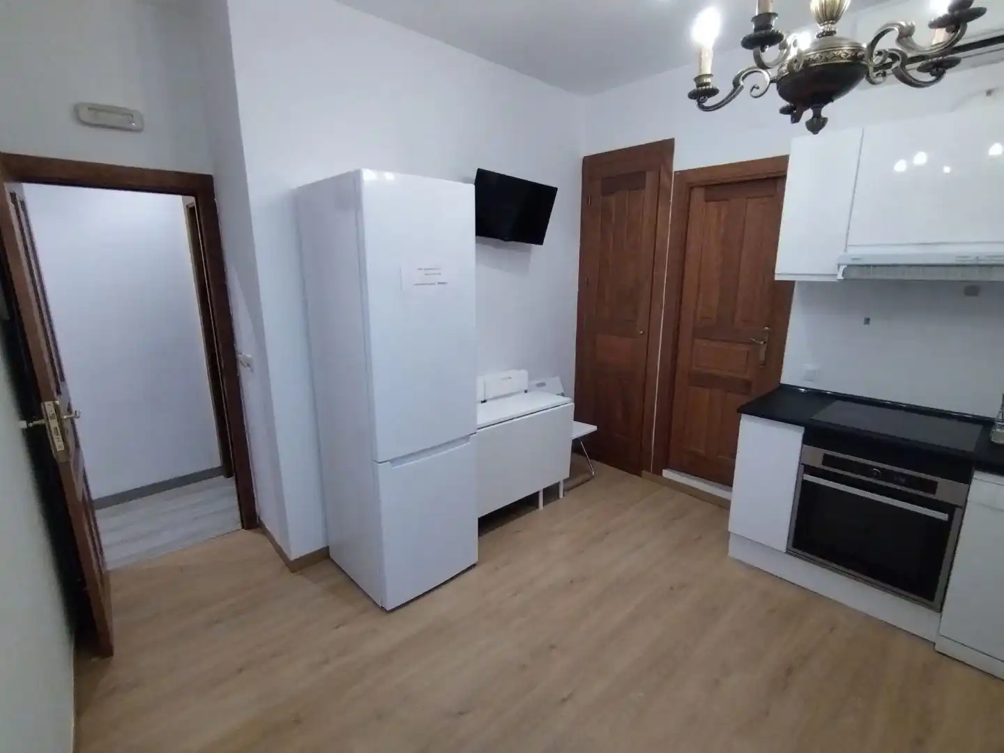Kitchen of Flat for rent in Madrid  with Air Conditioner, Heating and Furnished
