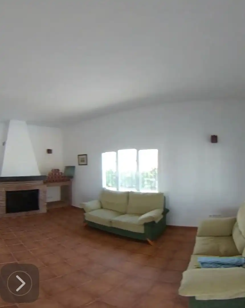 Sala d'estar de Finca rústica en venda en El Borge amb Jardí privat, Terrassa i Traster