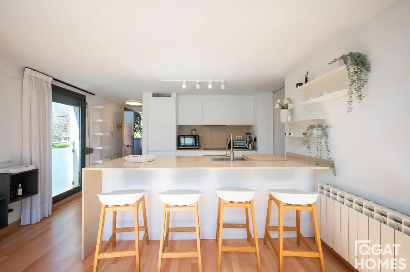 Cocina de Piso en venta en Sant Cugat del Vallès con Aire acondicionado, Calefacción y Terraza