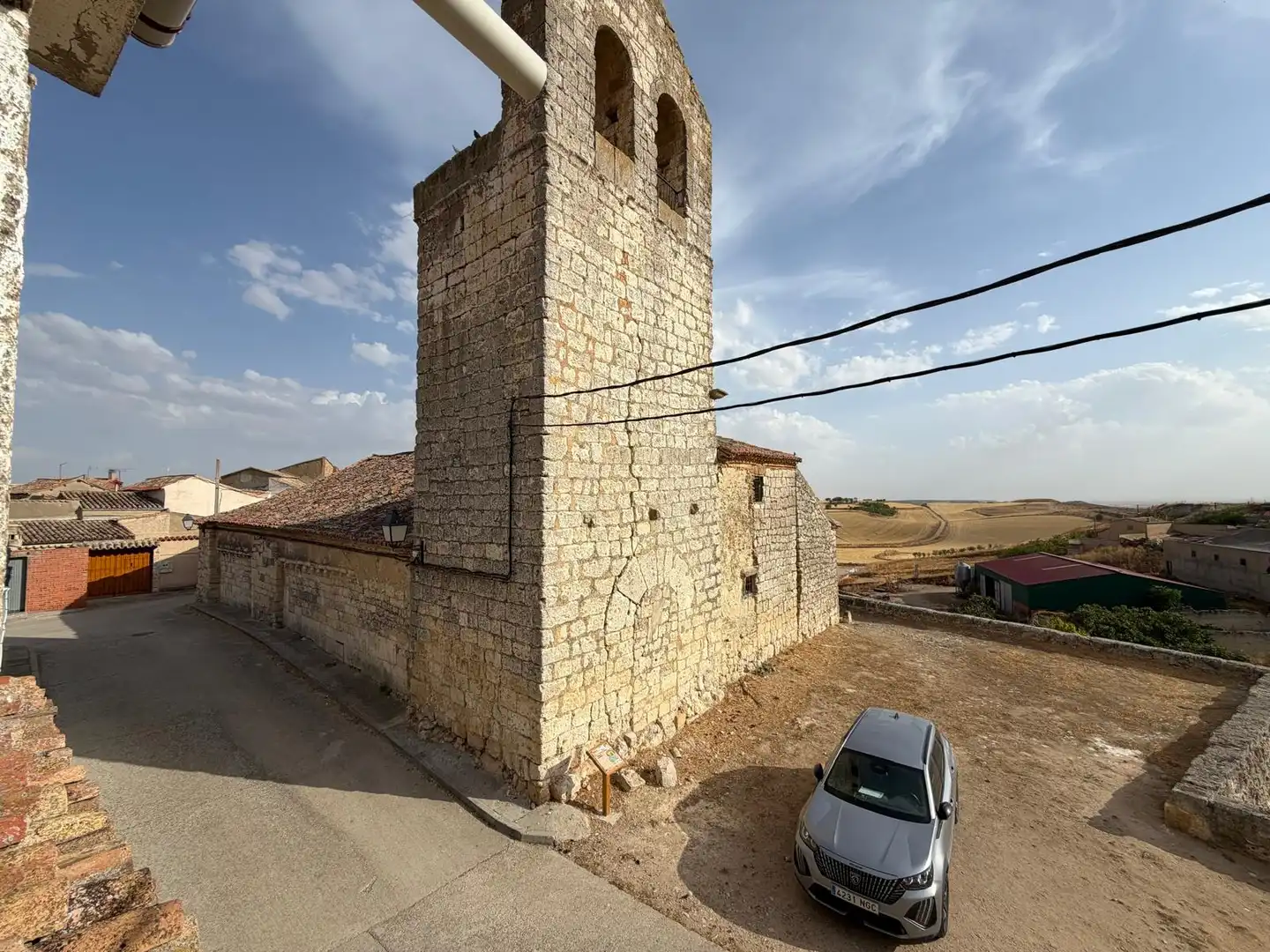 Exterior view of Houses for sale in Tiedra  with Storage room and Furnished