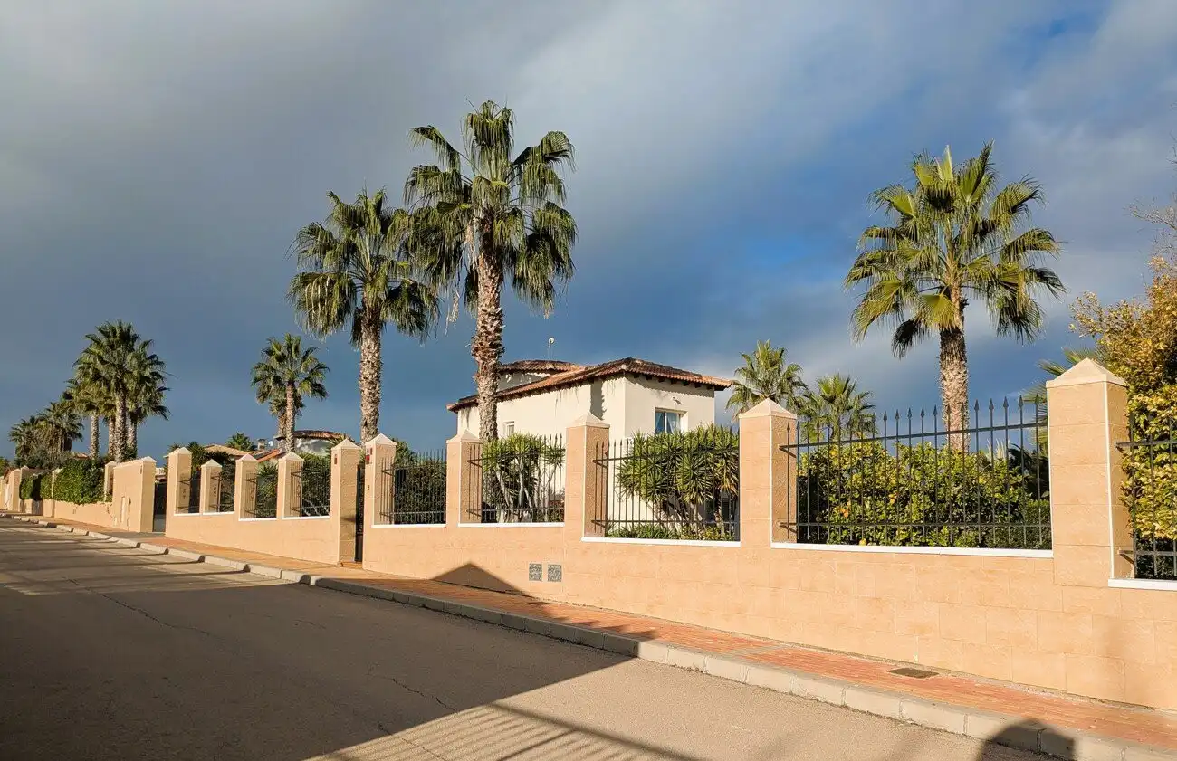 Exterior view of Houses for sale in Campos del Río  with Heating, Private garden and Swimming Pool