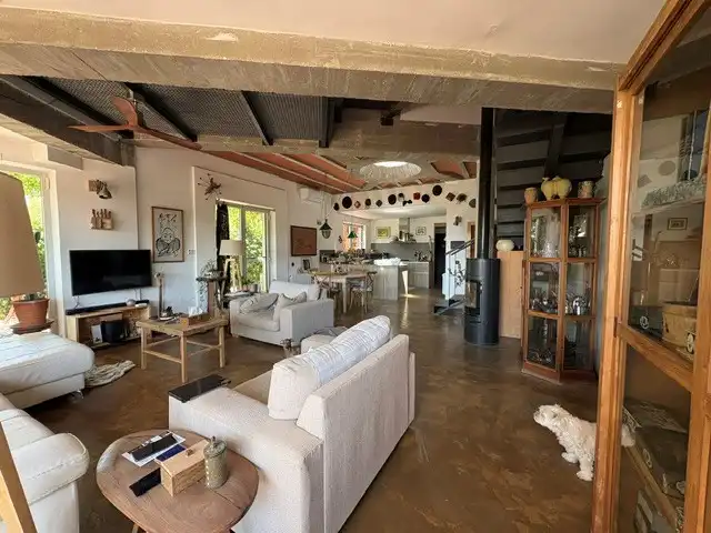 Sala d'estar de Casa o xalet en venda en Sarral amb Aire condicionat, Calefacció i Jardí privat