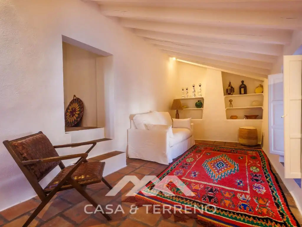 Sala de estar de Casa o chalet en venta en Comares con Aire acondicionado, Jardín privado y Terraza