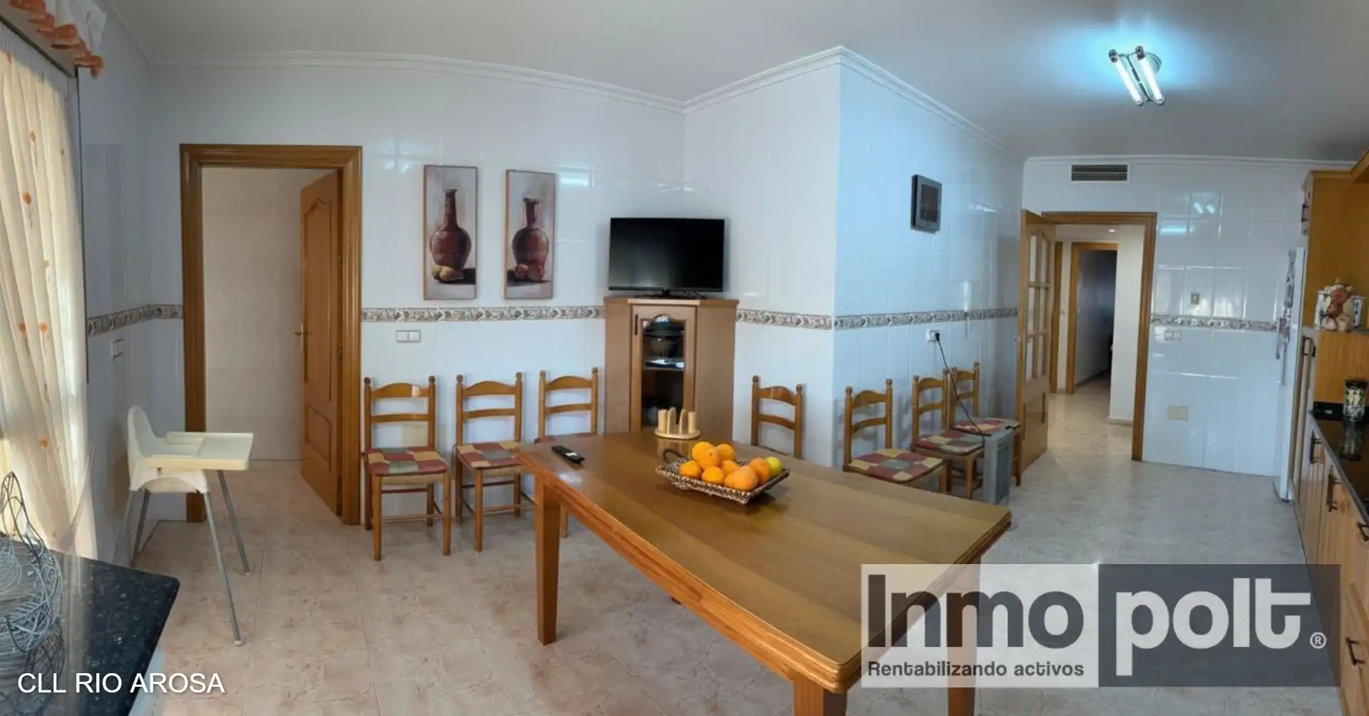 Dining room of Flat for sale in Torre-Pacheco  with Air Conditioner, Terrace and Furnished