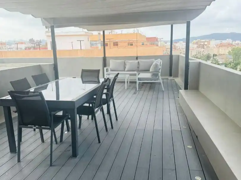 Terrasse von Wohnung zum Verkauf in Sagunto / Sagunt mit Klimaanlage und Terrasse